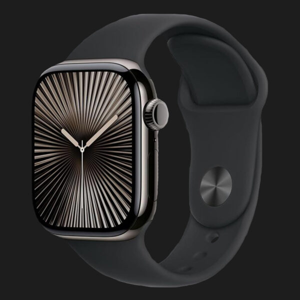 Оригінальний ремінець для Apple Watch 44/45/46/49 mm Sport Band (Black)