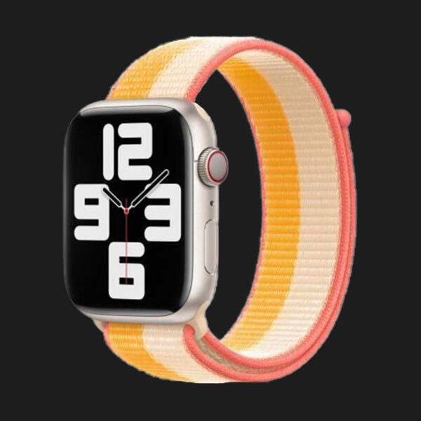 Ремінець Appleport Loop Maize для Apple Watch 44/45/46/49 mm (White)